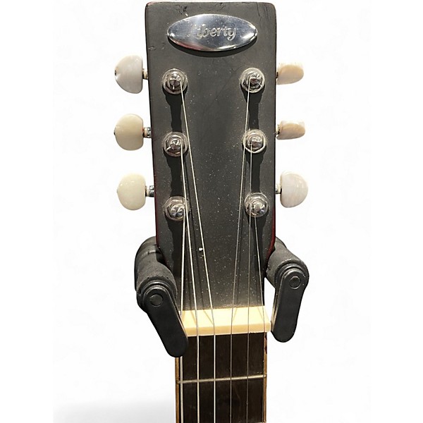 Used Liberty Music resonator Red Resonator Guitar
