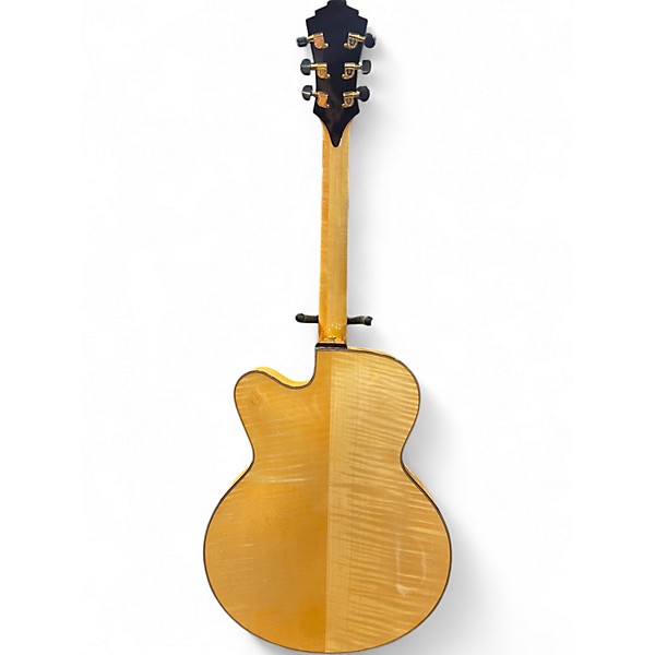 Used Eastman AR880CE Vintage Blonde Hollow Body Electric Guitar