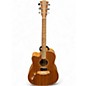 Used Cole Clark FL2EC-BLBL-HUM LEFT-HANDED Natural Acoustic Electric Guitar thumbnail