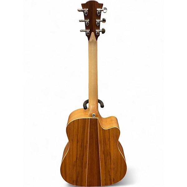 Used Cole Clark FL2EC-BLBL-HUM LEFT-HANDED Natural Acoustic Electric Guitar