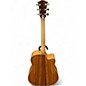 Used Cole Clark FL2EC-BLBL-HUM LEFT-HANDED Natural Acoustic Electric Guitar