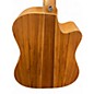 Used Cole Clark FL2EC-BLBL-HUM LEFT-HANDED Natural Acoustic Electric Guitar