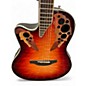 Used Ovation CELEBRITY CE44LX-1R LEFTY 3 Tone Sunburst Acoustic Electric Guitar