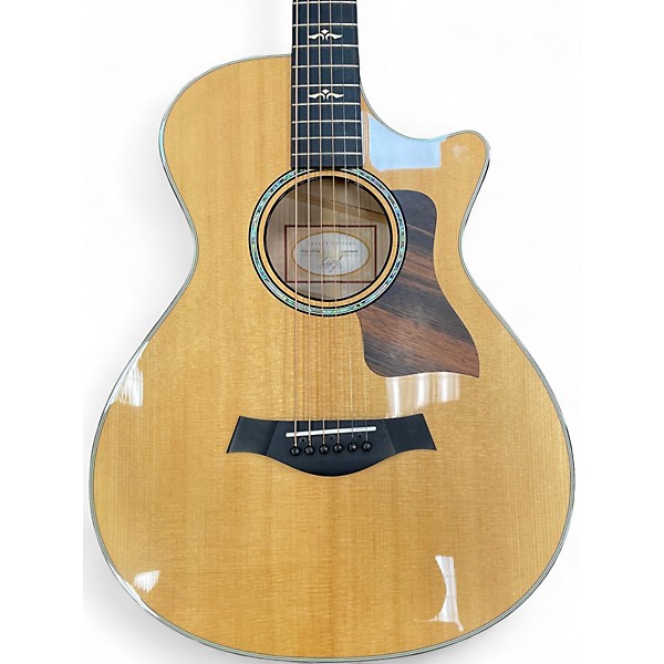 Used Taylor 612CE V-Class Natural Acoustic Electric Guitar