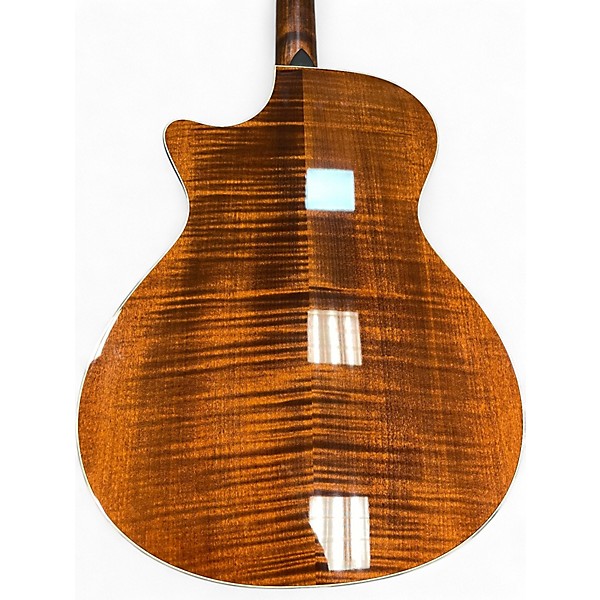 Used Taylor 612CE V-Class Natural Acoustic Electric Guitar
