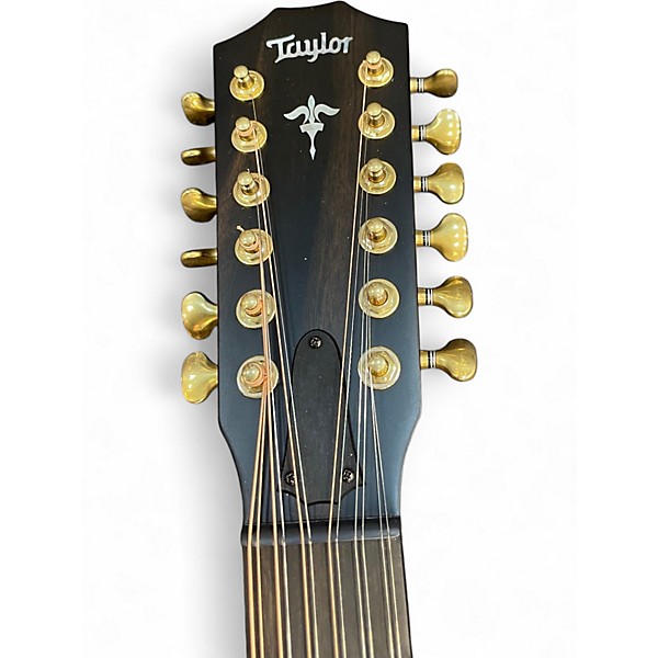 Used Taylor 652CE BUILDERS EDITION Natural 12 String Acoustic Electric Guitar