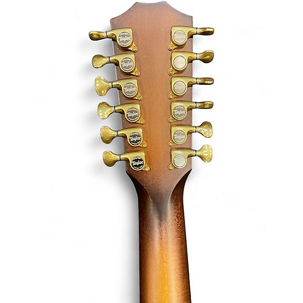 Used Taylor 652CE BUILDERS EDITION Natural 12 String Acoustic Electric Guitar