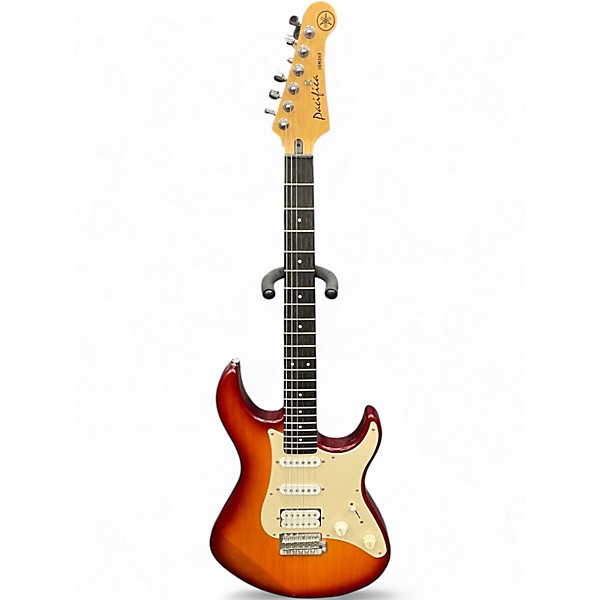 Used Yamaha Pacifica 2 Color Sunburst Solid Body Electric Guitar