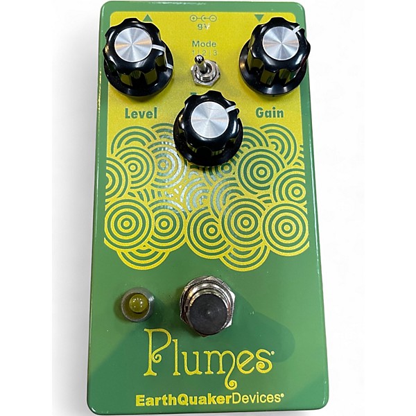 Used EarthQuaker Devices Plumes Small Signal Shredder Overdrive Effect Pedal