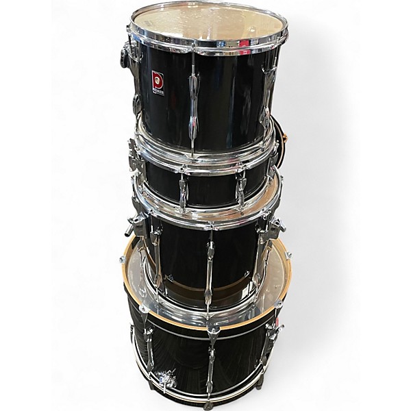 Used Premier 4 Piece CABRIA Black Drum Kit
