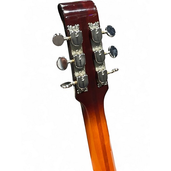 Used Conrad violin 6 string 2 Color Sunburst Solid Body Electric Guitar