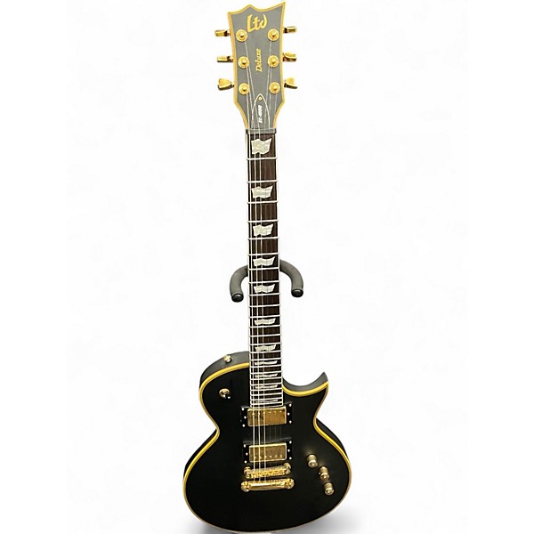Used ESP LTD EC1000 Satin Black Solid Body Electric Guitar