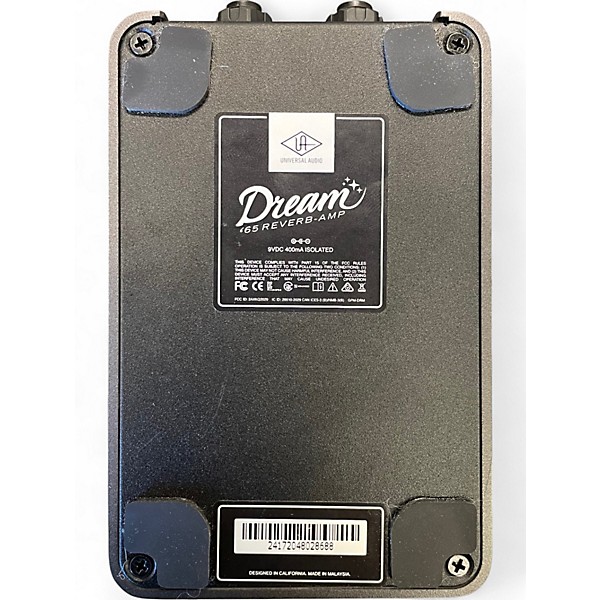 Used Universal Audio DREAM 65 REVERB AMP Effect Pedal