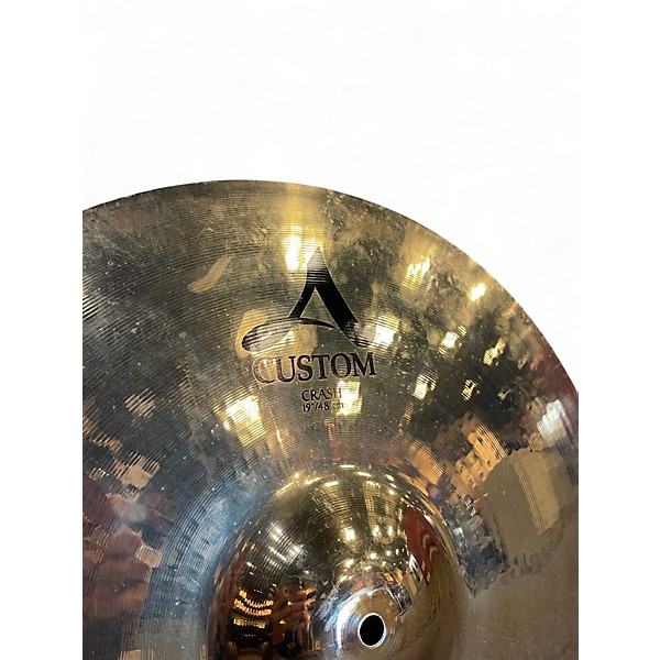 Used Zildjian 19in A CUSTOM CRASH Cymbal