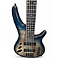 Used Ibanez SRD905 Blue Electric Bass Guitar