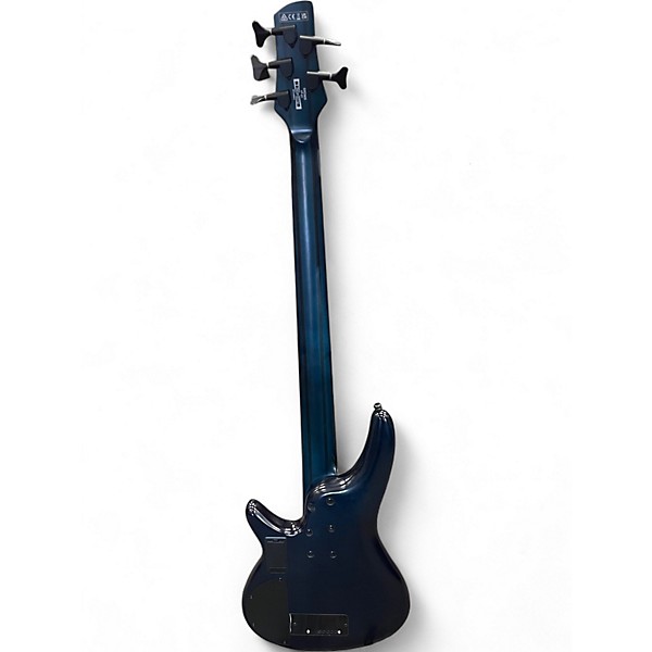 Used Ibanez SRD905 Blue Electric Bass Guitar