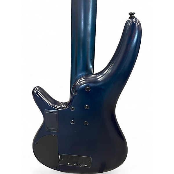 Used Ibanez SRD905 Blue Electric Bass Guitar