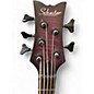 Used Schecter Guitar Research Stiletto Studio 5 String Purple Electric Bass Guitar