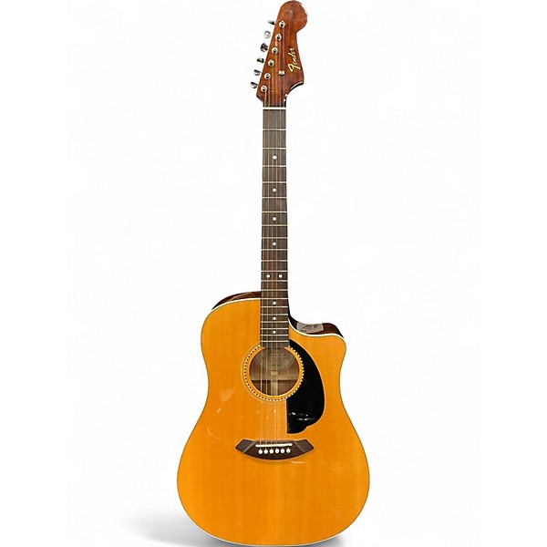 Used Fender Kingman SCE Natural Acoustic Electric Guitar