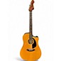 Used Fender Kingman SCE Natural Acoustic Electric Guitar thumbnail