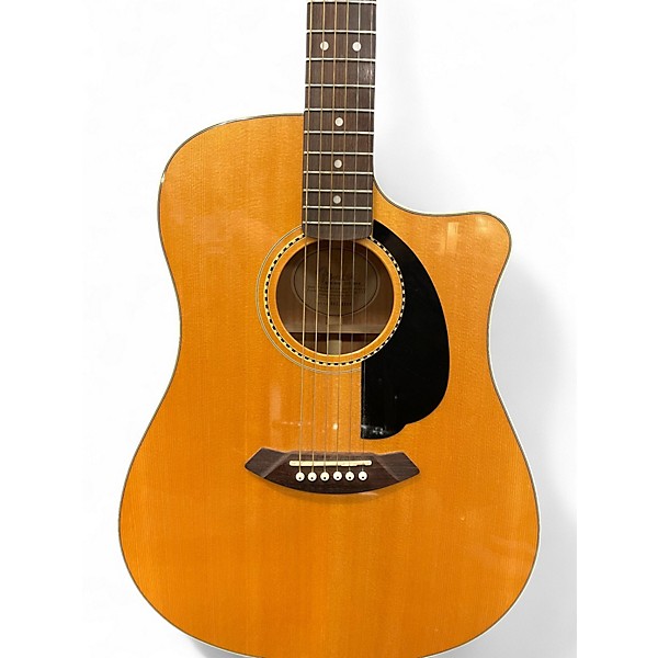 Used Fender Kingman SCE Natural Acoustic Electric Guitar