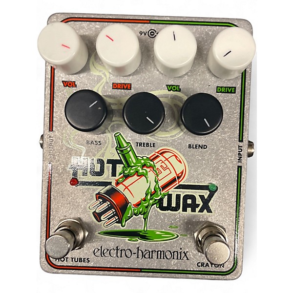 Used Electro-Harmonix Hot Wax Multi Overdrive Effect Pedal