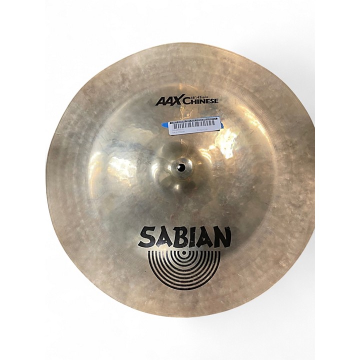 Used SABIAN 18in AAX China Brilliant Cymbal 38 | Guitar Center