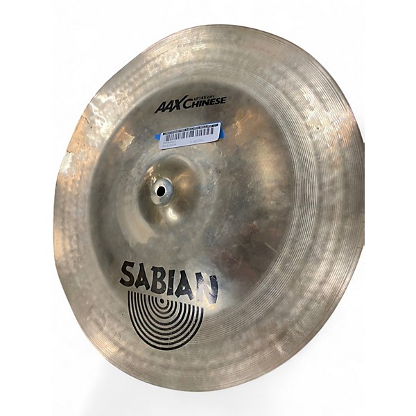 Used SABIAN 18in AAX China Brilliant Cymbal