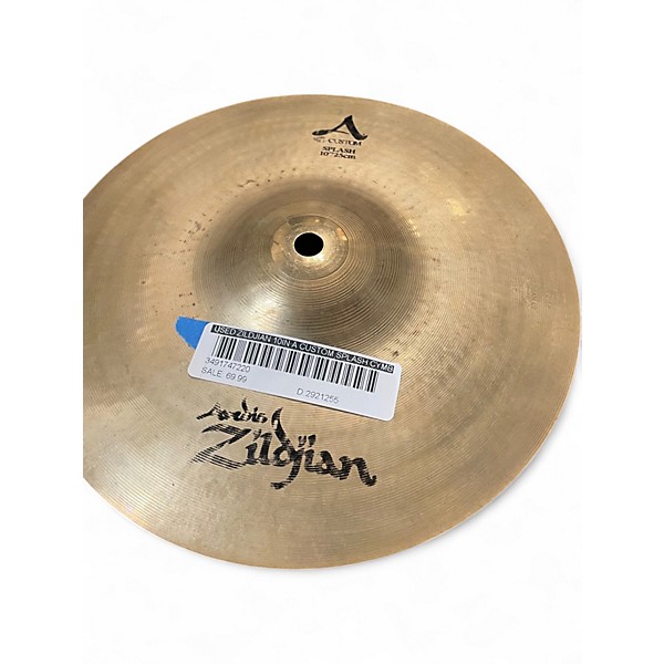 Used Zildjian 10in A Custom Splash Cymbal