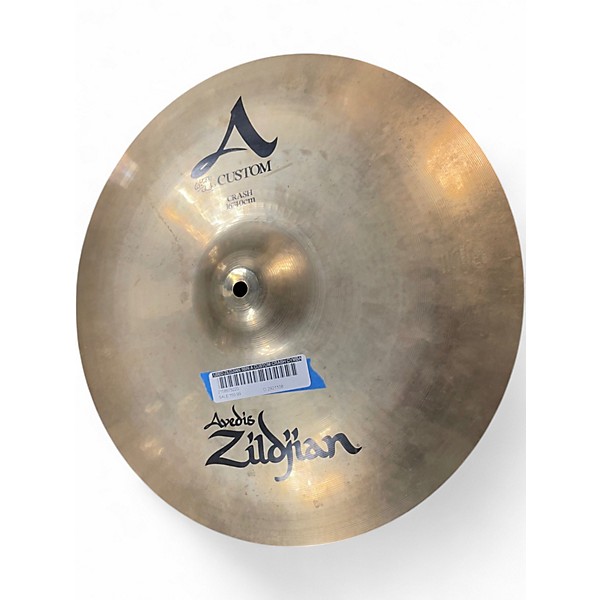 Used Zildjian 16in A Custom Crash Cymbal
