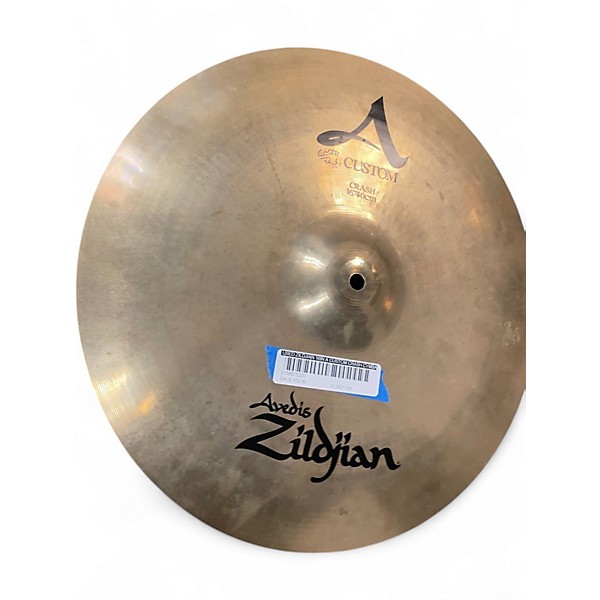 Used Zildjian 16in A Custom Crash Cymbal
