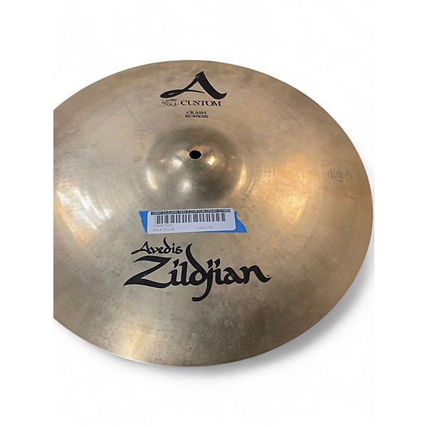 Used Zildjian 16in A Custom Crash Cymbal