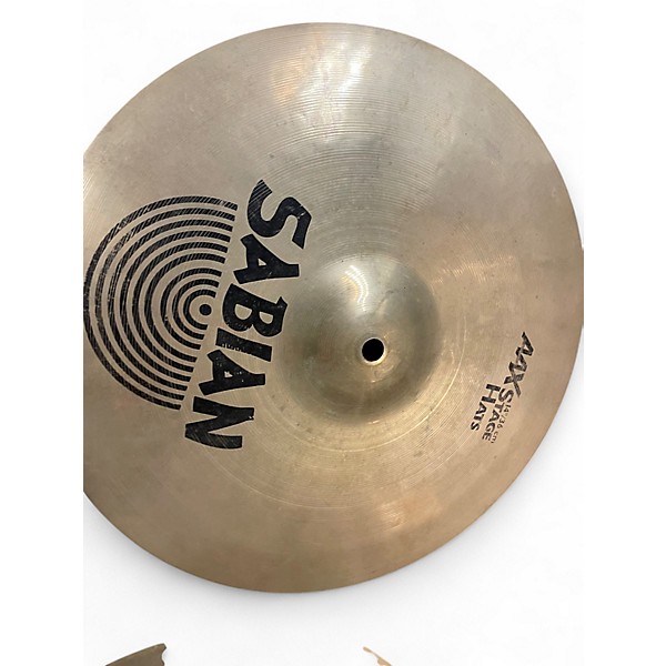 Used SABIAN 14in AAX Stage Hi Hat Pair Cymbal