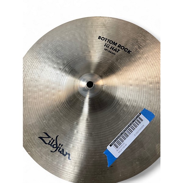 Used Zildjian 14in Rock Hi Hat Pair Cymbal