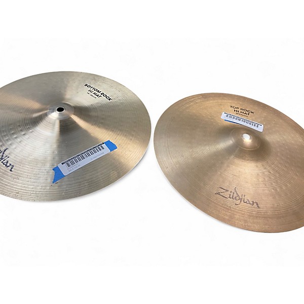 Used Zildjian 14in Rock Hi Hat Pair Cymbal