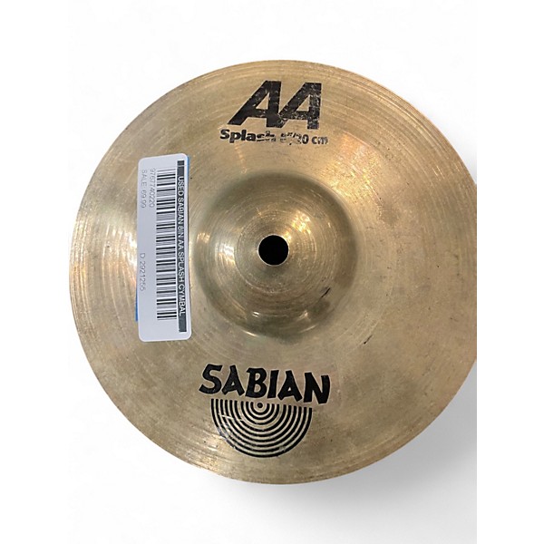 Used SABIAN 8in AA Splash Cymbal