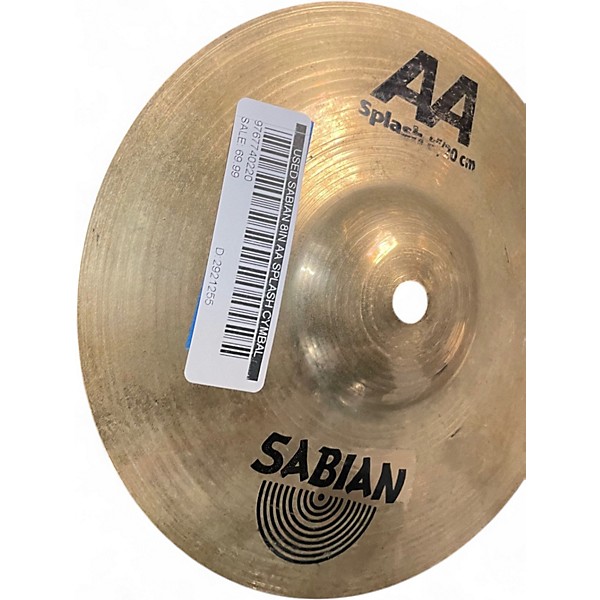 Used SABIAN 8in AA Splash Cymbal