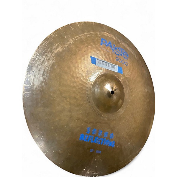 Used Paiste 20in SOUND REFLECTIONS RIDE Cymbal