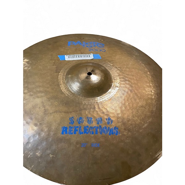 Used Paiste 20in SOUND REFLECTIONS RIDE Cymbal