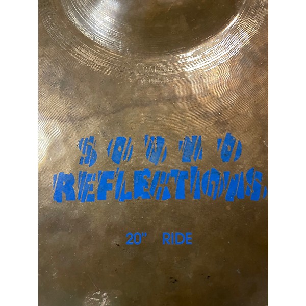 Used Paiste 20in SOUND REFLECTIONS RIDE Cymbal