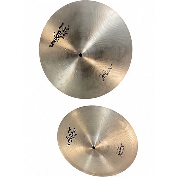 Used Zildjian 14in New Beat Hi Hat Pair Cymbal