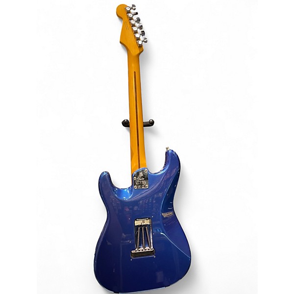 Used Fender American Ultra Stratocaster Blue Solid Body Electric Guitar