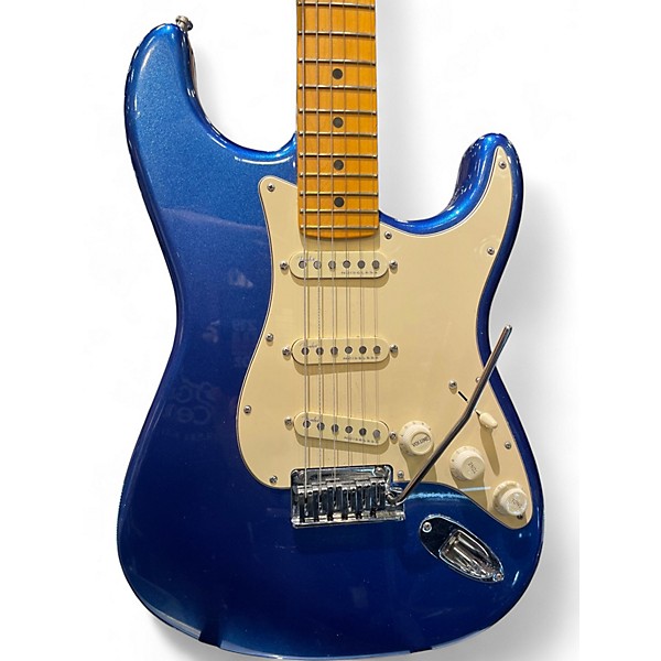 Used Fender American Ultra Stratocaster Blue Solid Body Electric Guitar