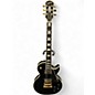 Used Epiphone LP CUSTOM Black and White Solid Body Electric Guitar thumbnail