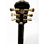 Used Epiphone LP CUSTOM Black and White Solid Body Electric Guitar