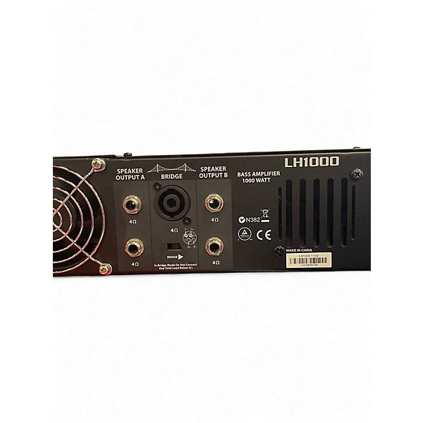 Used Hartke LH1000 1000W Bass Amp Head