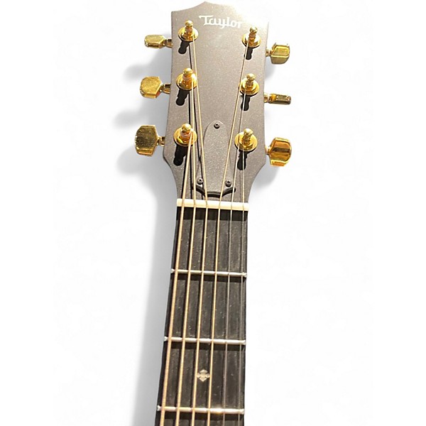 Used Taylor 214CE DLX Natural Acoustic Electric Guitar
