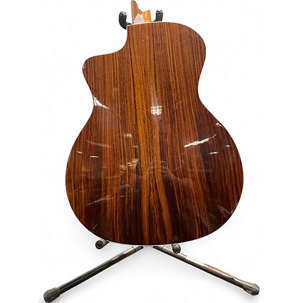 Used Taylor 214CE DLX Natural Acoustic Electric Guitar