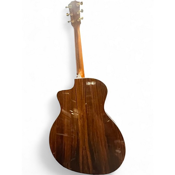 Used Taylor 214CE DLX Natural Acoustic Electric Guitar
