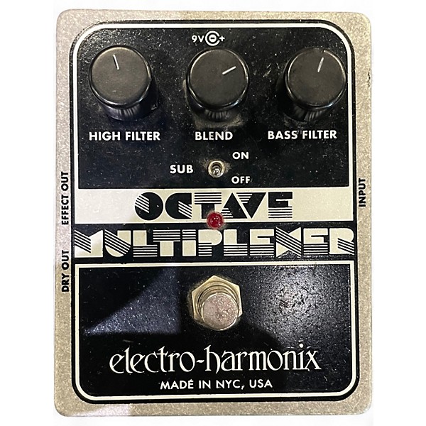 Used Electro-Harmonix Octave Multiplexer Effect Pedal